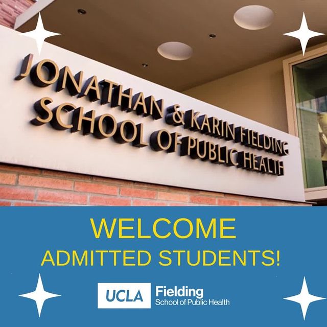 Welcome admitted students to UCLA Fielding's 2023 Virtual Admit Week! We're so glad you're here 💙💛 

(🔗 in bio for the full week's schedule) 

_______...